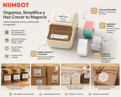 Mini Impresora Térmica Niimbot B21