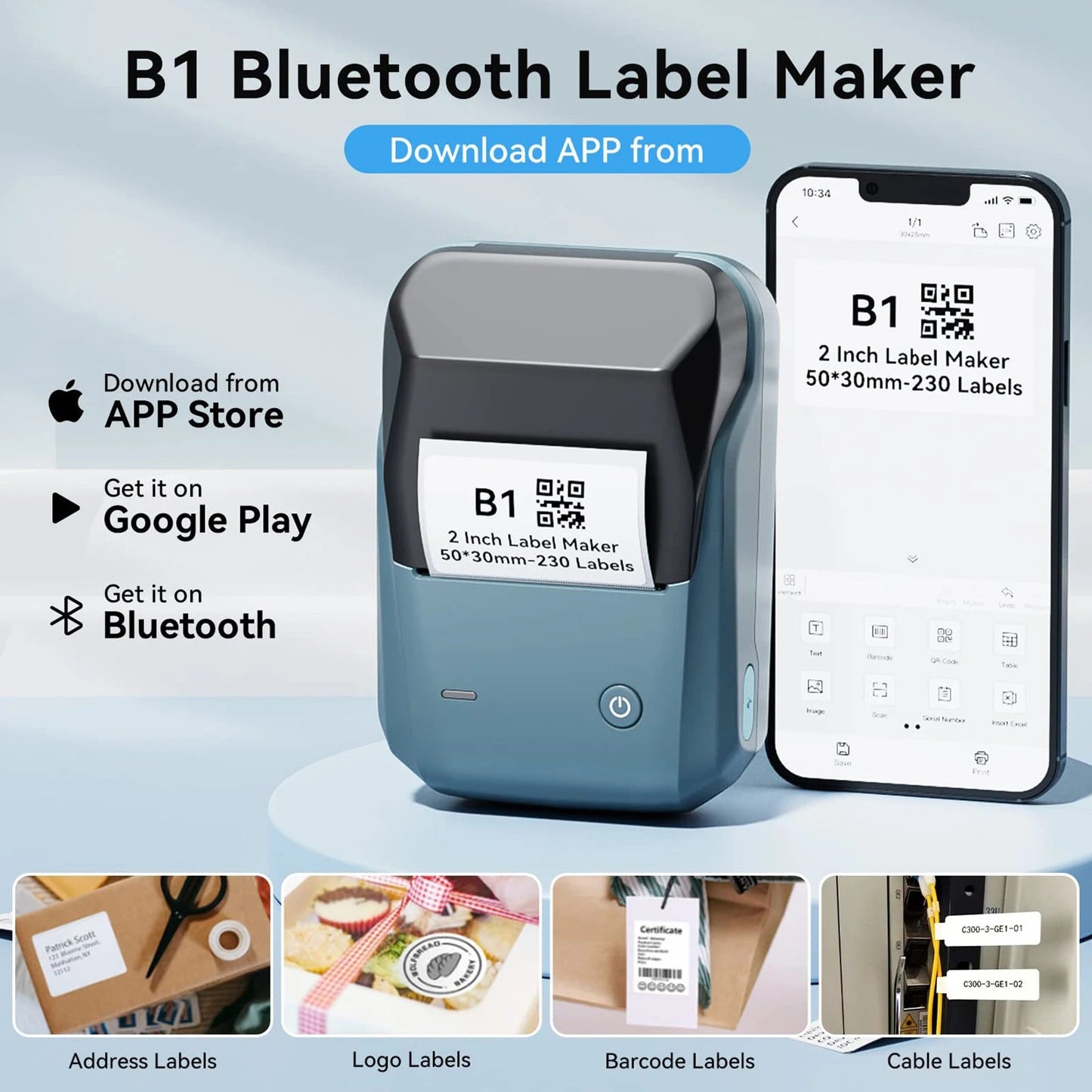 Mini Impresora Térmica Niimbot B21