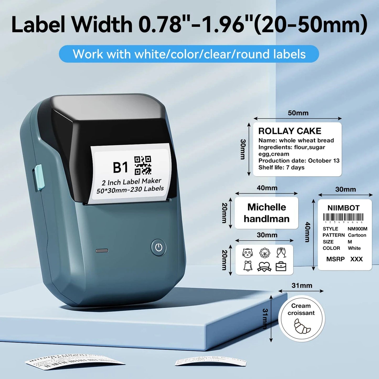 Mini Impresora Térmica Niimbot B21